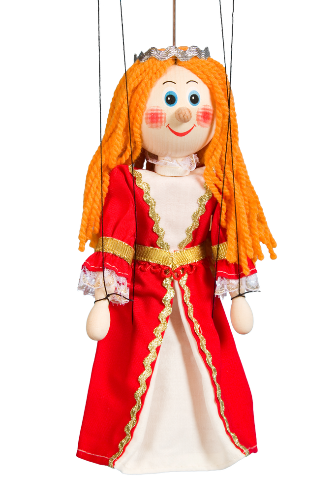 Princesse Rouge Marionnette - 1630 - Le Monde de la Marionnette