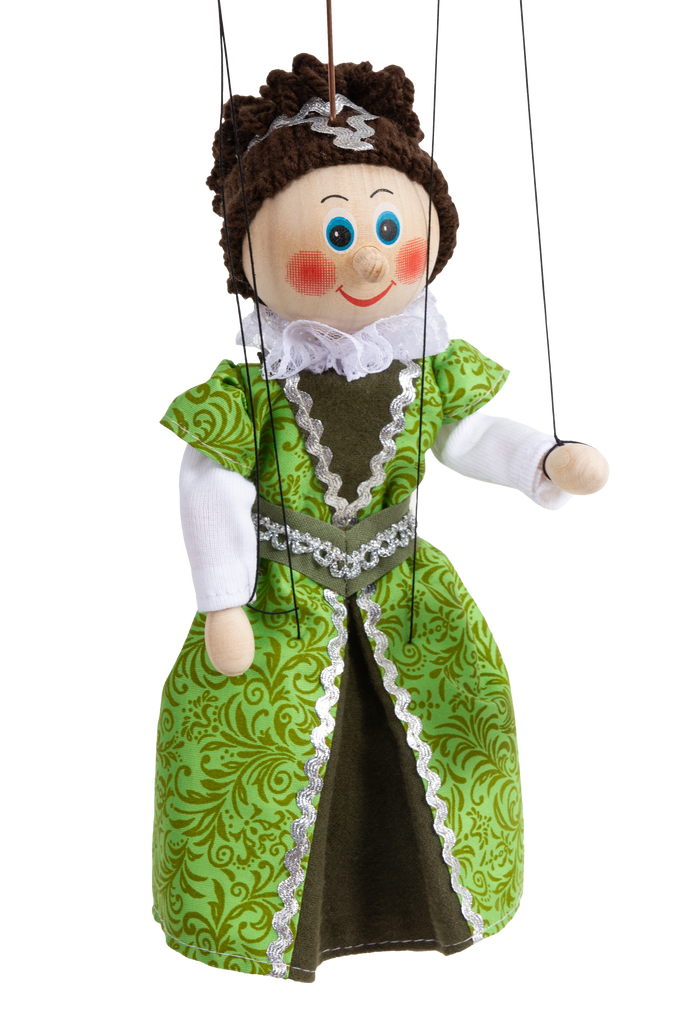Princesse Verte Marionnette - 1632 - Le Monde de la Marionnette
